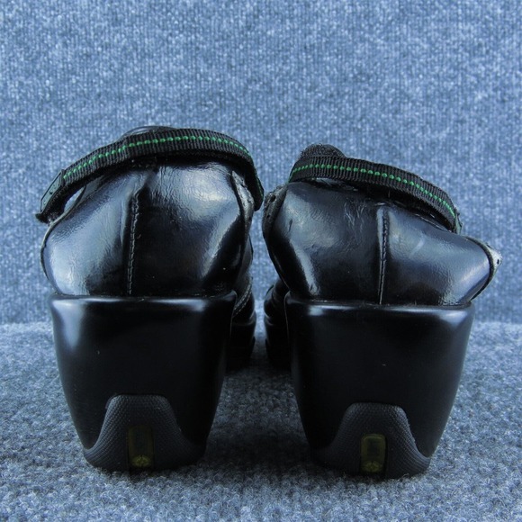 J-41 Sevilla‎ Women Clog Shoes Black Synthetic Slip On Size 6.5 Medium - Picture 6 of 10